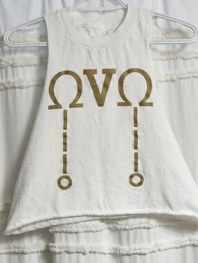 Mint Condition, Rare, Vtg, Ovo, "Omega Tears" Sleeveless Tank.